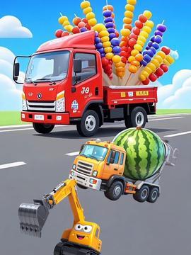 搅拌车动画片视频,搅拌车工作原理与魅力瞬间