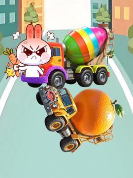 搅拌车动画片视频,搅拌车工作原理与魅力瞬间