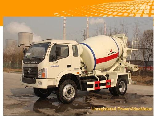 混凝土车视频,高效运输与施工一瞥