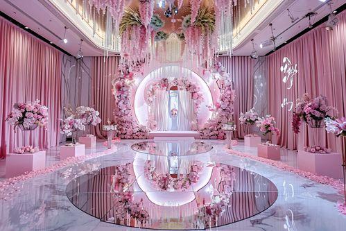 最浪漫的婚礼现场视频,浪漫瞬间，永恒定格